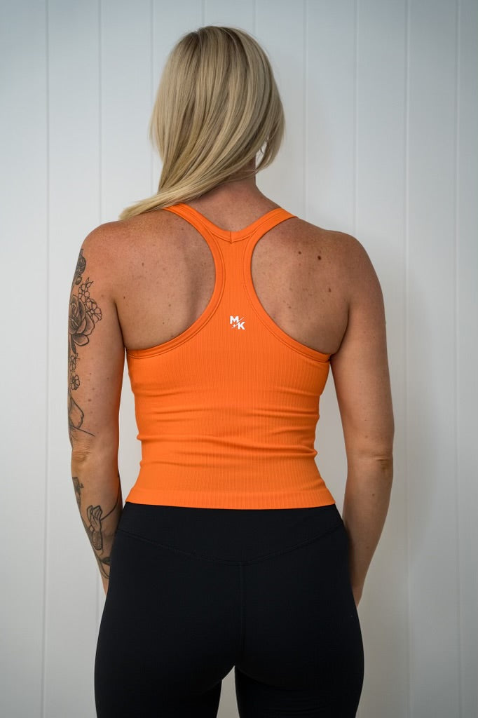 Rach Ribbed Short/ Mid Muscle Singlet