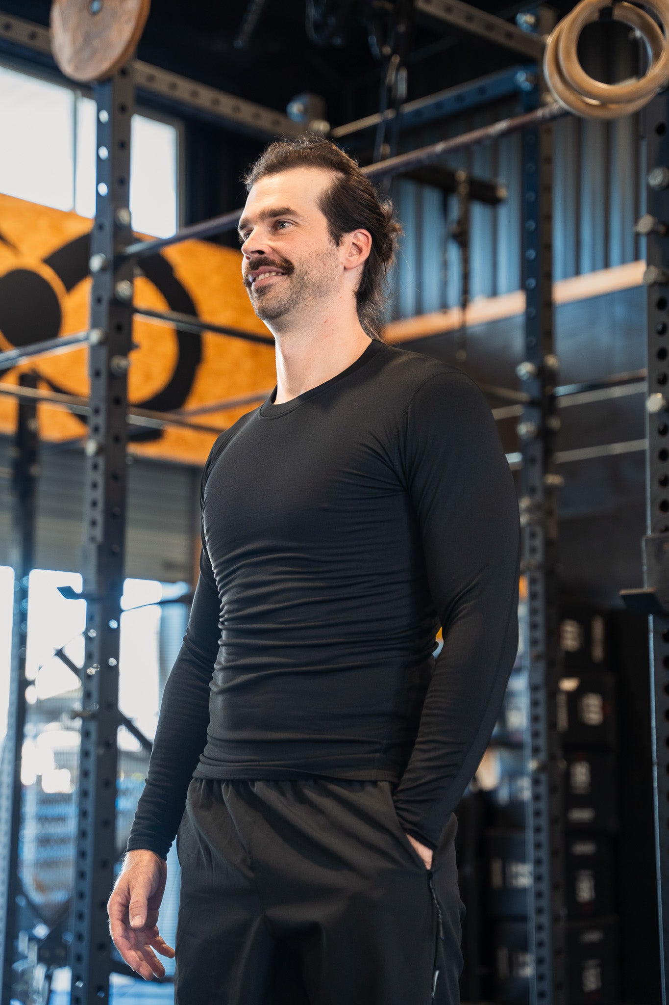 Luca Long Sleeve Fleece Top Unisex